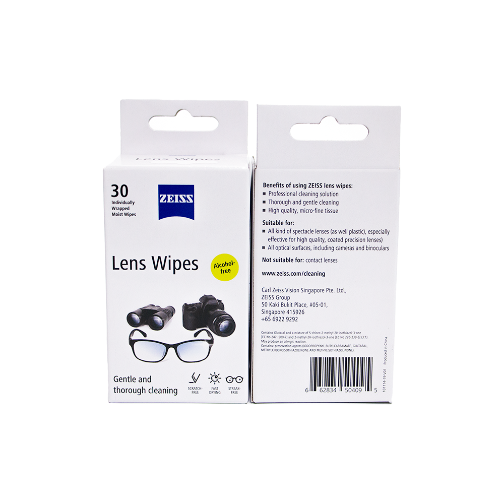 Lens Wipes- Individually Wrapped –